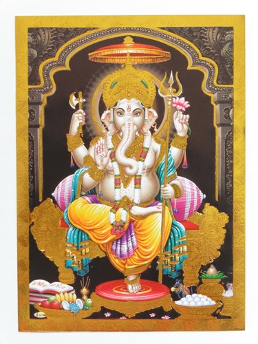 Gold foil embossed - gold,