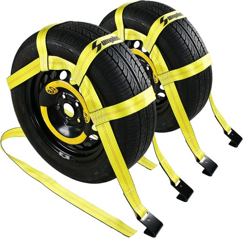 Tow dolly basket straps with - straps,