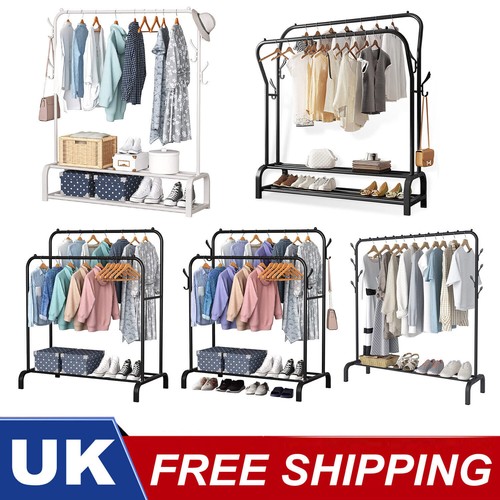 Heavy duty double clothes rail - duty,