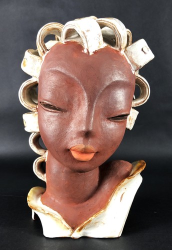 Rare art deco standing head - rare,