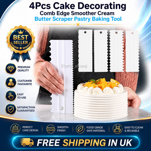 4pcs cake decorating - cake, comb