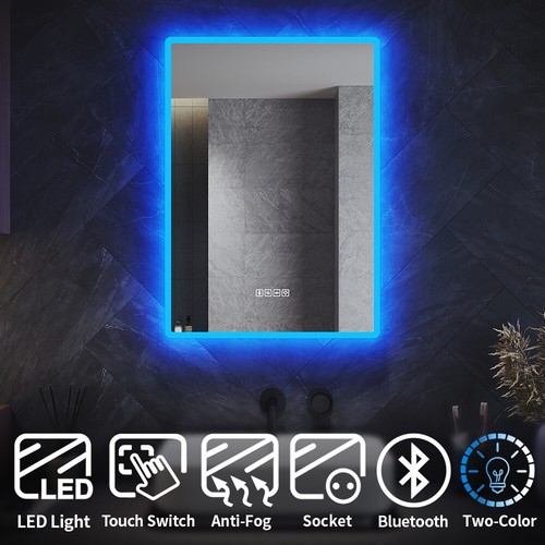 Bathroom led mirror with - bathroom,