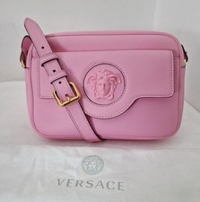 VERSACE La Medusa Pink Leather