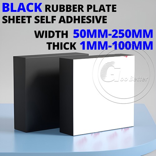 Black rubber sheet - rubber, plate