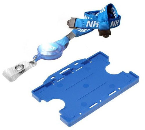 Nhs double breakaway - breakaway, lanyard
