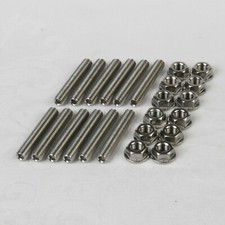 Ford Focus MK2 RS/ST Exhaust Stud & Flange Nuts Stainless Steel 5 Cylinder Volvo