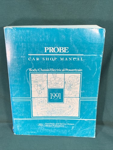 1991 ford probe workshop - ford,