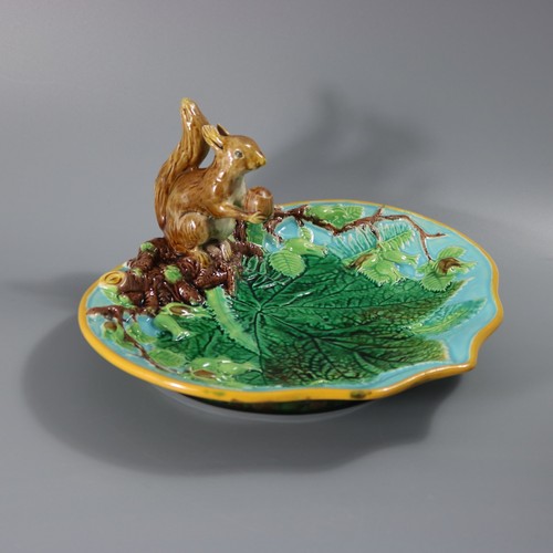 George jones majolica squirrel - george,