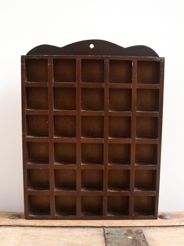 Vintage curio display - display, shelf