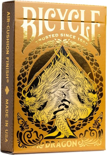 Bicycle gold dragon - bicycle:,