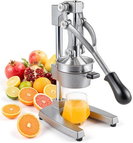 Cast iron manual citrus juicer - manual,