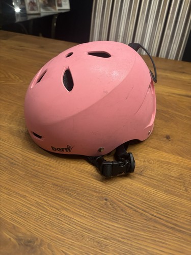 Pink ski helmet - pink,