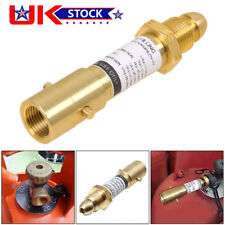 Refill Propane Gas Bottle Lpg UK Fill Adapter Filling Point Bayonet Swivel Brass