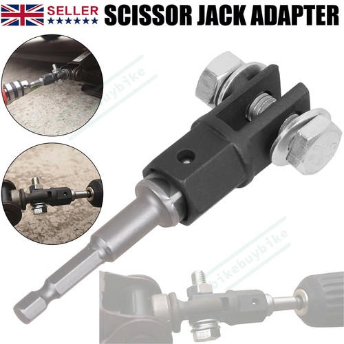 Car scissor jack adapter - 1/2",