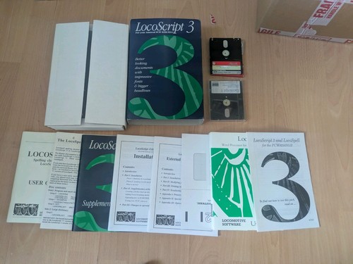 Locoscript for amstrad pcw - locoscript,