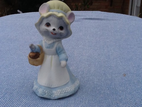 Vintage mouse ornament kitsch - vintage,