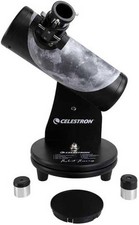 Black 76mm Moon Tabletop Dobsonian Telescope for Beginners