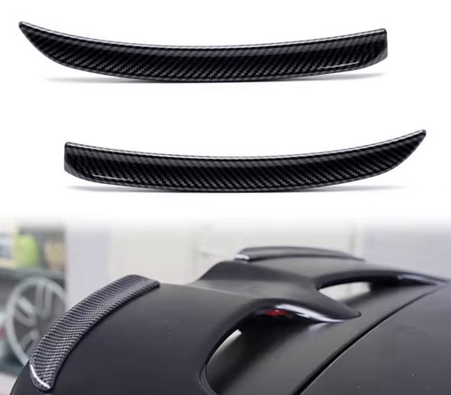 Carbon fibre style spoiler - style,