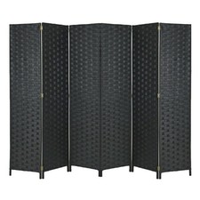 6-Panel Folding Room Divider