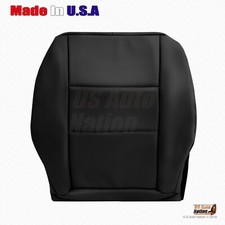 2012 013 2014 2015 Mercedes Benz GLK Driver Side Bottom Leather Seat Cover Black
