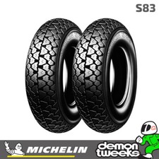 Michelin S83 Scooter / Motorcycle Tyre 3.50-10 (59J) TT - Fits Front Or Rear
