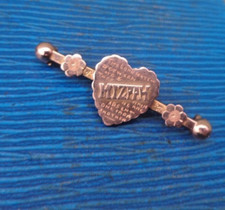 Antique Gold Mizpah Brooch 9ct