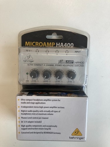 Behringer microamp ha400 - behringer,