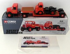Corgi 1/50 Scale Diecast 31004 - Scammell Articulated Bedford S & Low Loader Set