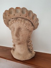 Busto in terracotta in stile archeologico, epoca XX Secolo