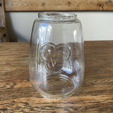 Vintage Veritas Glass Oil Lamp