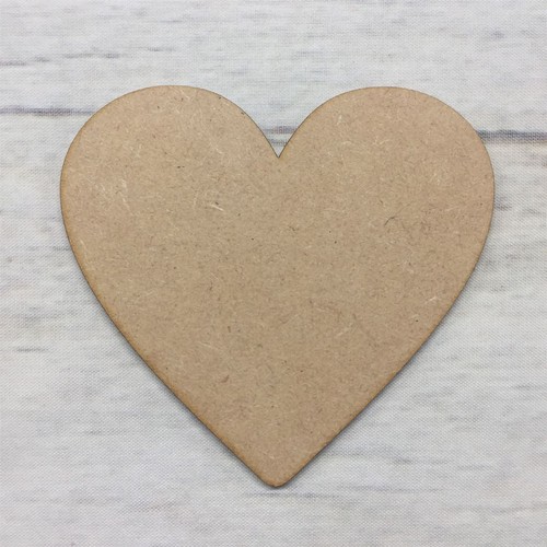Heart mdf wood hearts - mdf,