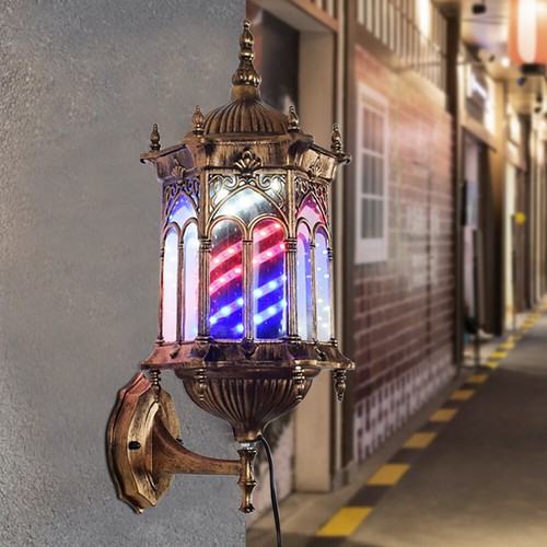 Barber shop wall lamp hair - lamp,