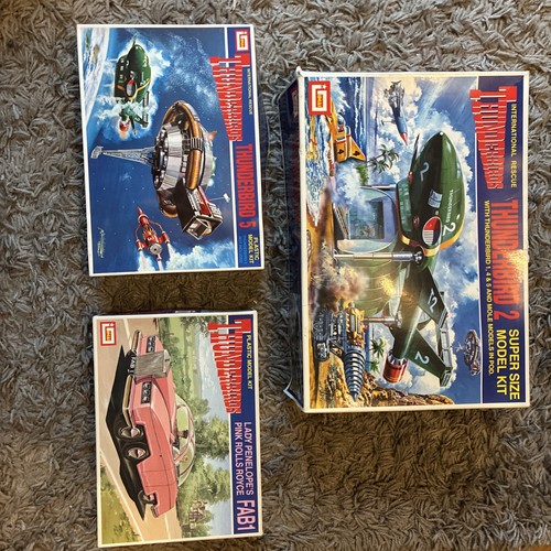Imai thunderbirds model kits - imai,