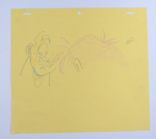 Original Gohan Dragon Ball Z Cel DBZ Broly Anime Production Pencil Douga