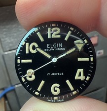 VINTAGE ELGIN Dial&HANDS for