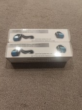 2x Derma Roller Hair Beard Growth Skin Premium Micro-needling 540 Titanium Micro