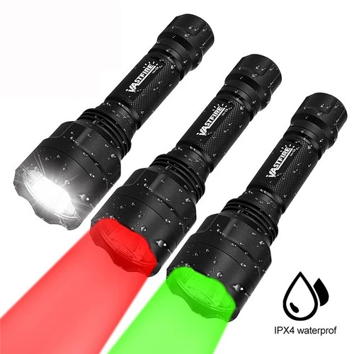 Long range red - long, flashlight