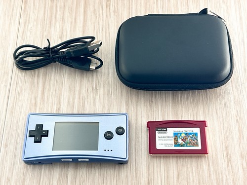 Nintendo gameboy micro blue - nintendo,