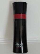 Empty Armani Code A-LIST 75 ml Perfume Bottle - No Box