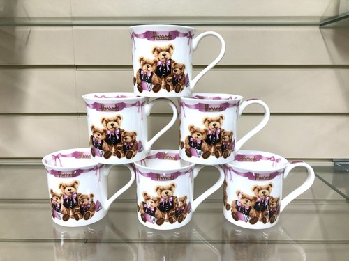 Harrods coffee mug pink teddy - harrods,