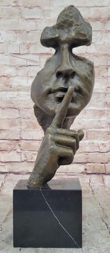 Salvador dali inspired - dali, bronze