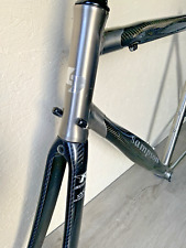 SAMPSON EXALT FRAME & FORK 56 CM 2.4 KGS. TITANIUM CARBON REYNOLDS CARBON FORK