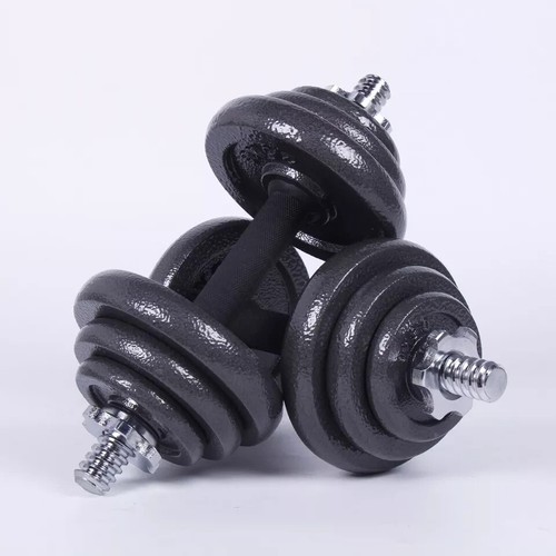 20kg adjustable dumbbells pair - dumbbells,