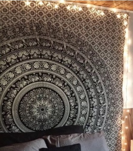 Black white indian - &, wall