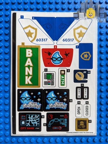 Lego city sticker - lego, only