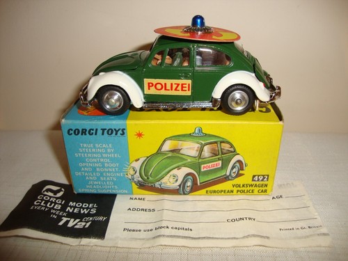 Original corgi 492 volkswagen - corgi,