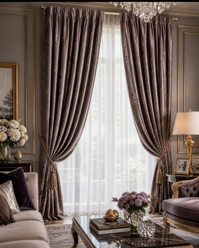 Custom made curtains large - custom,