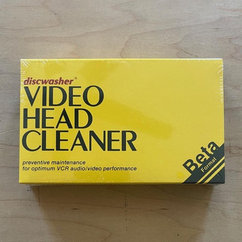 Discwasher betamax video - video, head