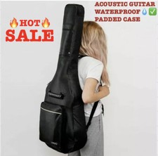 Black Padded Acoustic Electric