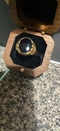 Men gold signet - men’s, oval